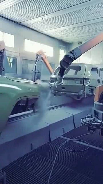 自動(dòng)化噴漆革命 美國汽車工廠如何實(shí)現(xiàn)全流程無人化
